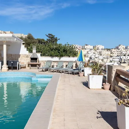 Apartment Massive Pool Area With Views, Wifi With Bbq By 360 Estates Mellieha